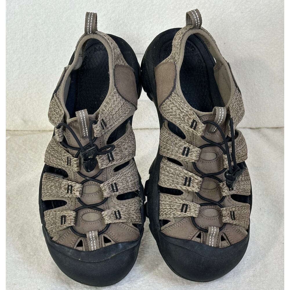 Keen Men's Newport H2 1022251 Closed ToeTan/Black SZ 11.5